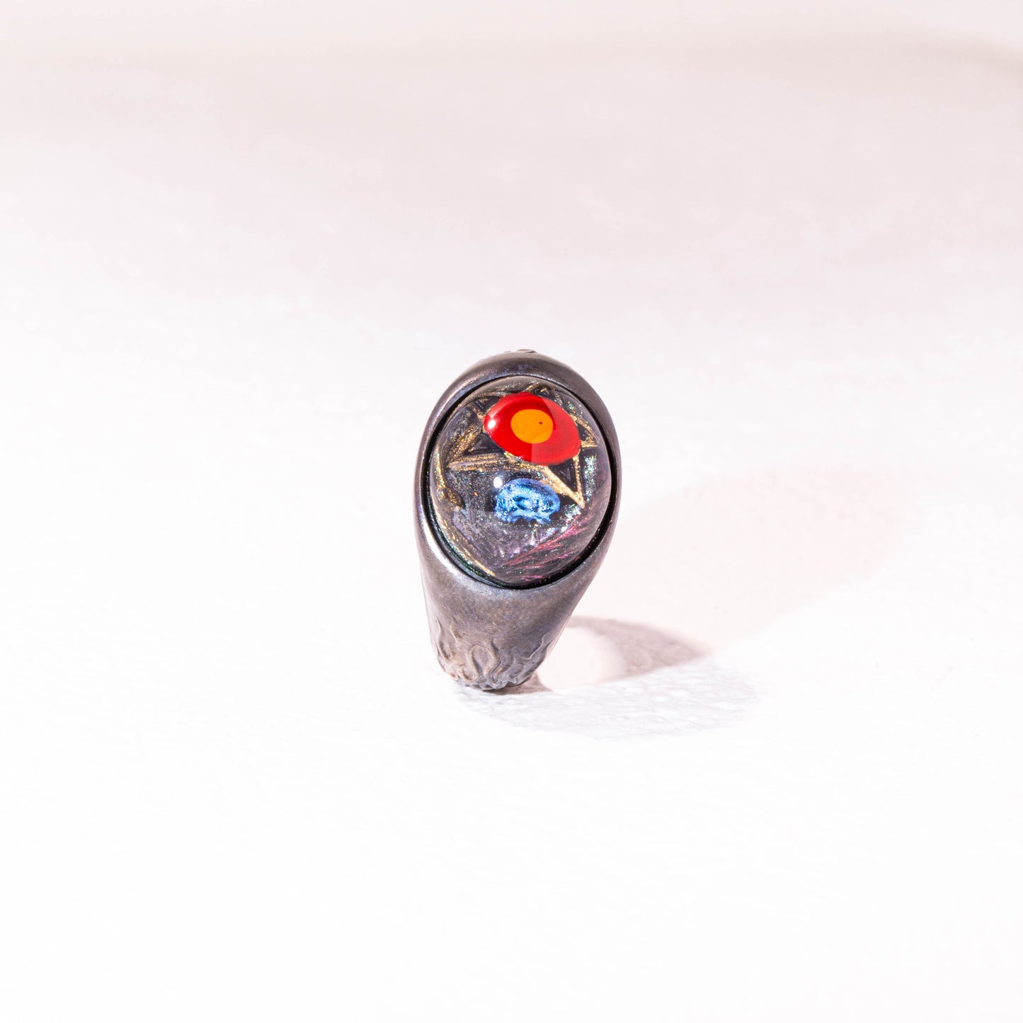 handmade 925 silver solar system planet ring