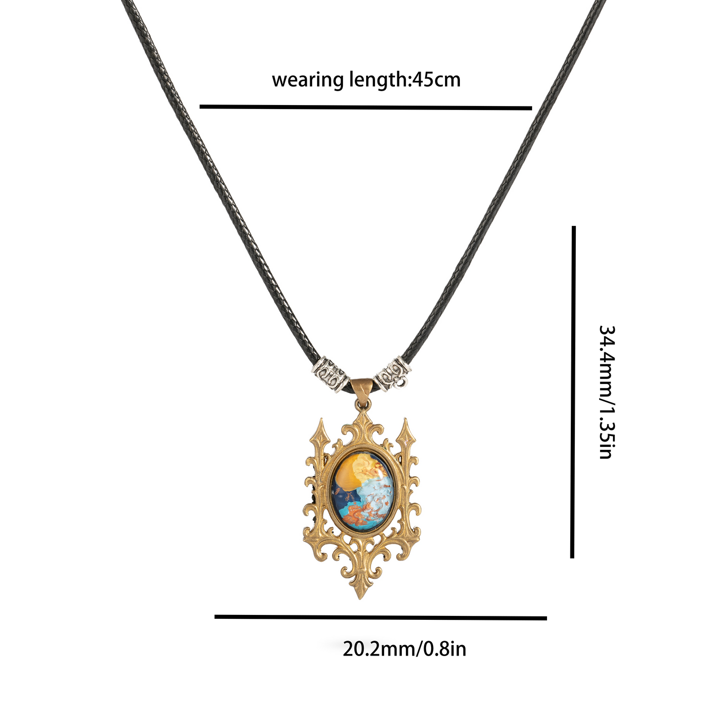 Solara’s Blessing – Vintage Brass Sun Pendant Necklace | Symbol of Renewal & Hope