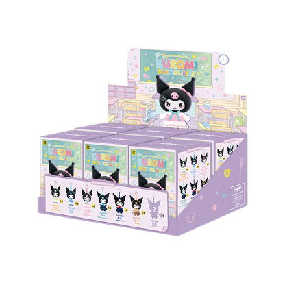 TOPTOY x KUROMI KUROMI School Life Vinyl Plush Keychain Gift Blind Box