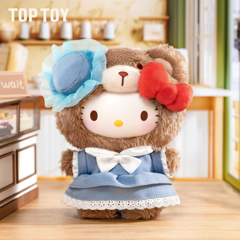 TOPTOY x SANRIO Afternoon Tea Series Vinyl Plush Keychains Gift Blind Box