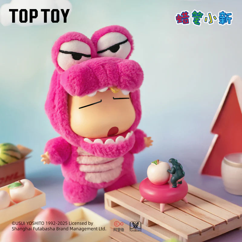 TOPTOY x Crayon Shin-chan Dress Up Party Series Vinyl Plush Keychains Gift Blind Box