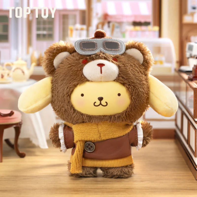TOPTOY x SANRIO Afternoon Tea Series Vinyl Plush Keychains Gift Blind Box