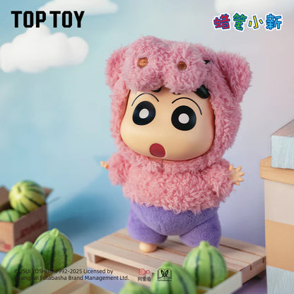 TOPTOY x Crayon Shin-chan Dress Up Party Series Vinyl Plush Keychains Gift Blind Box