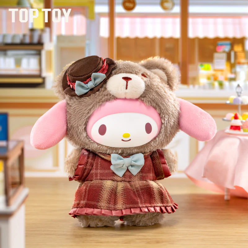 TOPTOY x SANRIO Afternoon Tea Series Vinyl Plush Keychains Gift Blind Box