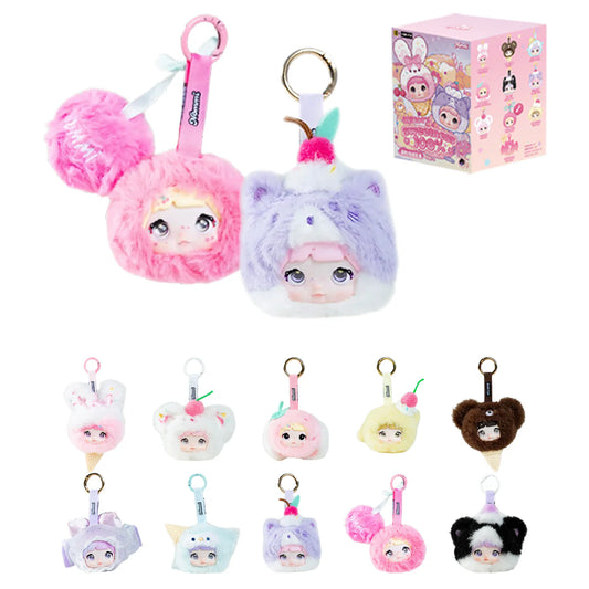 TOPTOY x NOMMI Nommi Sweetness 100% Series Plush Keychains Gift Blind Box