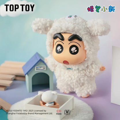 TOPTOY x Crayon Shin-chan Dress Up Party Series Vinyl Plush Keychains Gift Blind Box