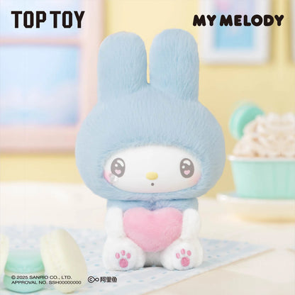 TOPTOY x MY MELODY 50th Anniversary Milk Candy Series Plush Keychains Gift Blind Box