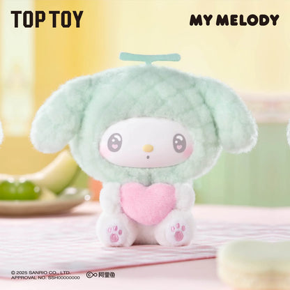 TOPTOY x MY MELODY 50th Anniversary Milk Candy Series Plush Keychains Gift Blind Box