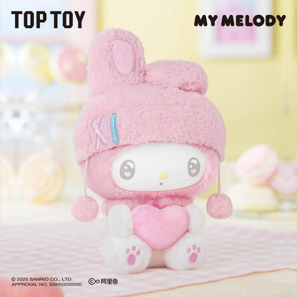 TOPTOY x MY MELODY 50th Anniversary Milk Candy Series Plush Keychains Gift Blind Box