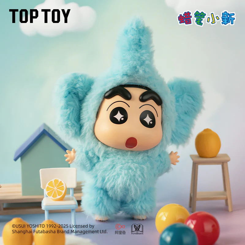 TOPTOY x Crayon Shin-chan Dress Up Party Series Vinyl Plush Keychains Gift Blind Box