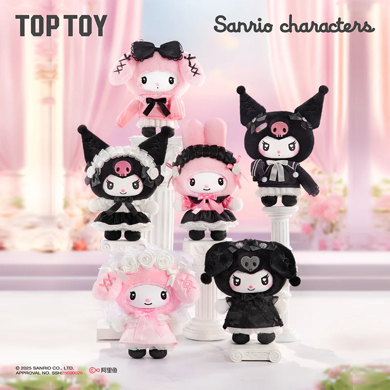TOPTOY x SANRIO Angel Garden Series Plush Vinyl Keychain Gift Blind Box