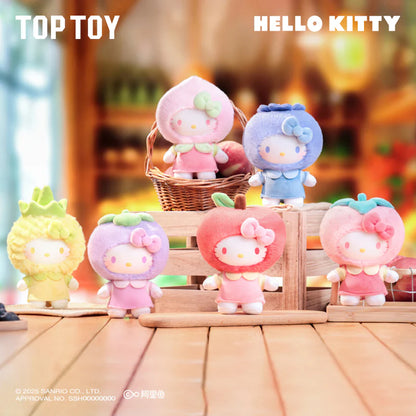 TOPTOY x SANRIO Fruity Paradise Vinyl Plush Keychain Gift Blind Box