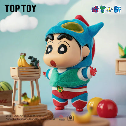 TOPTOY x Crayon Shin-chan Dress Up Party Series Vinyl Plush Keychains Gift Blind Box