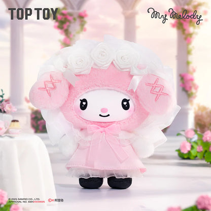 TOPTOY x SANRIO Angel Garden Series Plush Vinyl Keychain Gift Blind Box