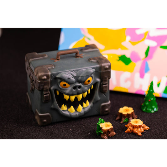 Cartoon monster series desktop small storage box