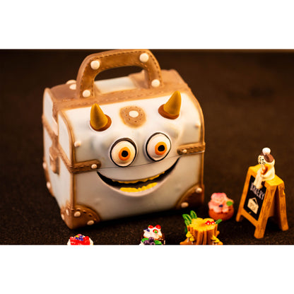 Cartoon monster series desktop small storage box