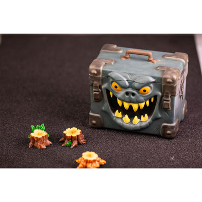 Cartoon monster series desktop small storage box