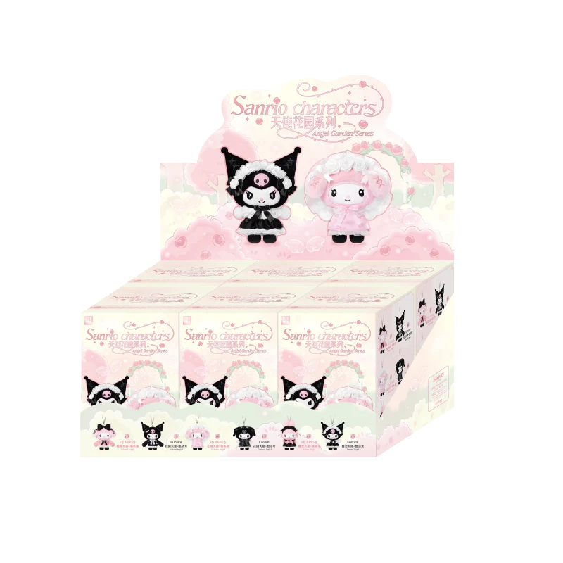 TOPTOY x SANRIO Angel Garden Series Plush Vinyl Keychain Gift Blind Box