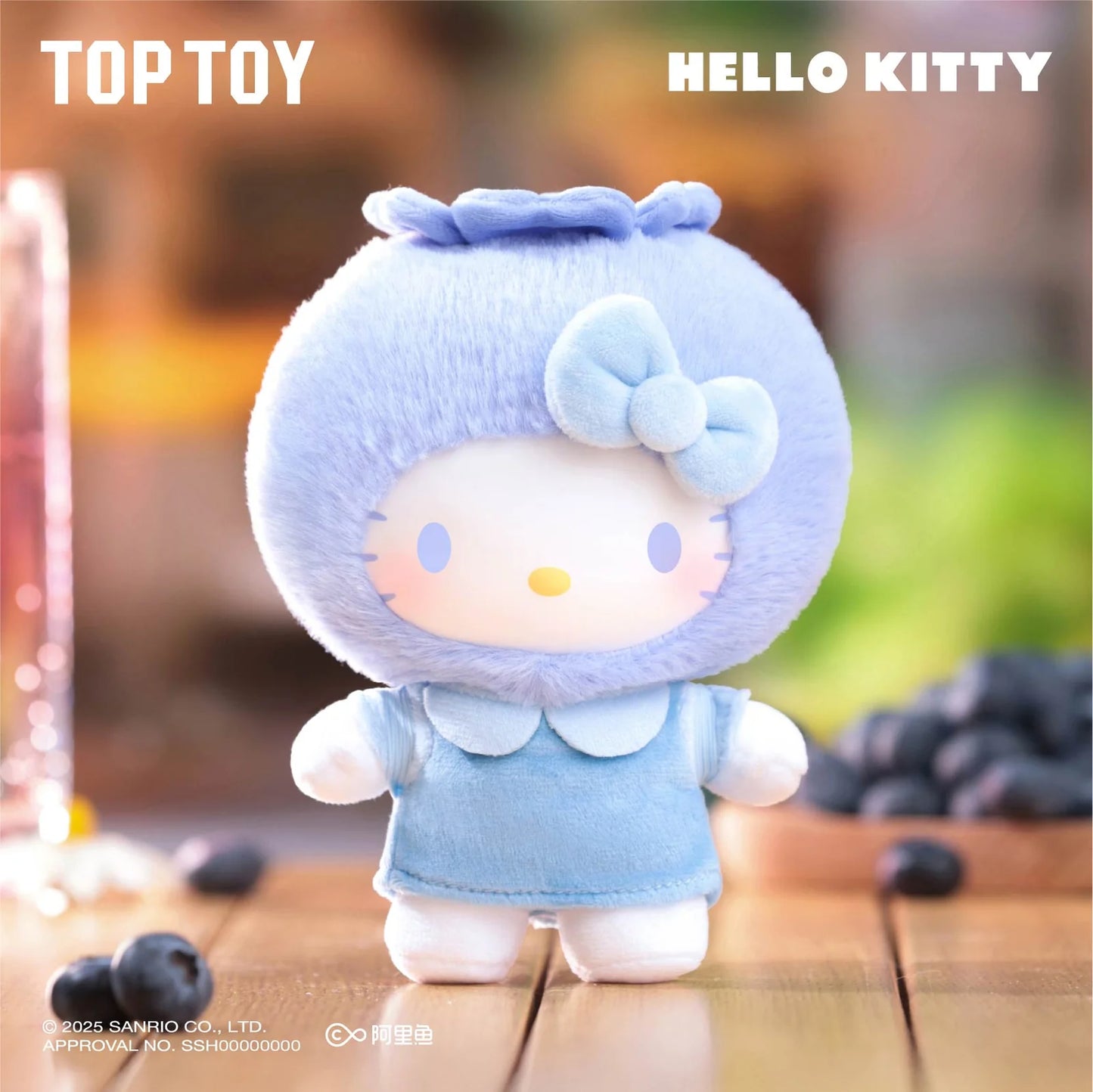 TOPTOY x SANRIO Fruity Paradise Vinyl Plush Keychain Gift Blind Box
