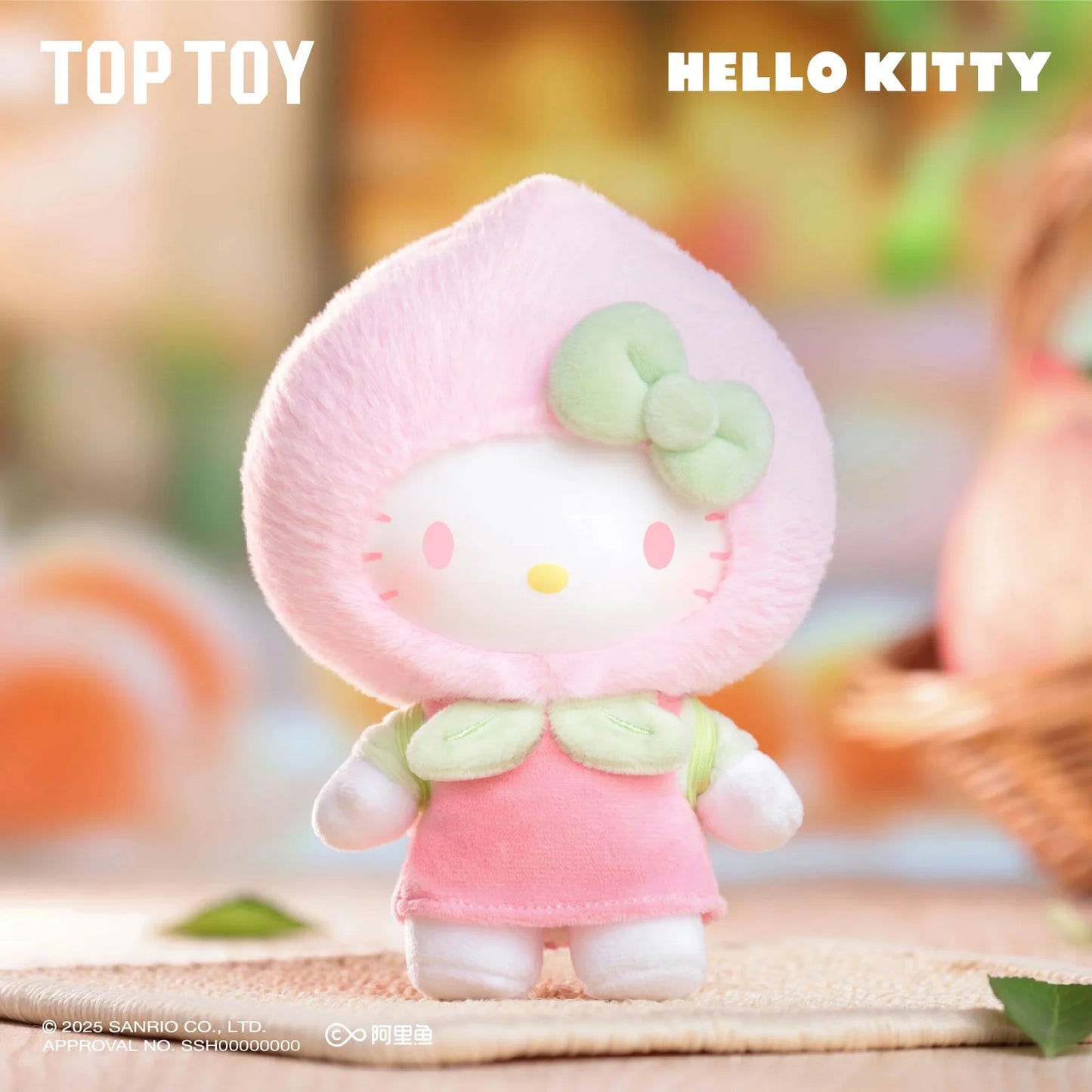 TOPTOY x SANRIO Fruity Paradise Vinyl Plush Keychain Gift Blind Box