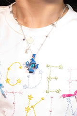 Stellar Teapot · Magical Whale in 925 Silver Necklace