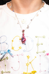Starry Fishbottle · Micro Fish in 925 Silver Fantasy Pendant