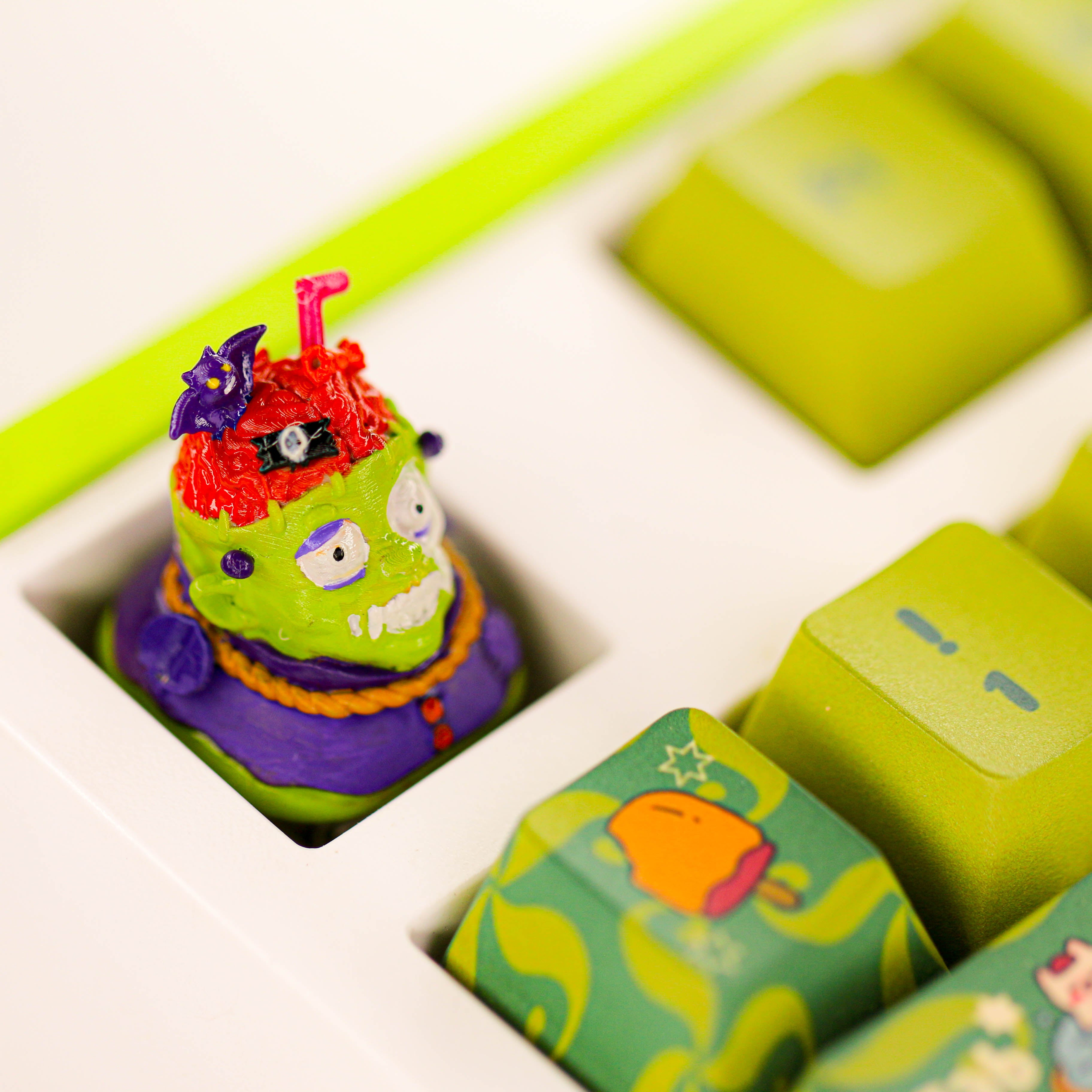 HauntCaps: Halloween Artisan Keycap Set