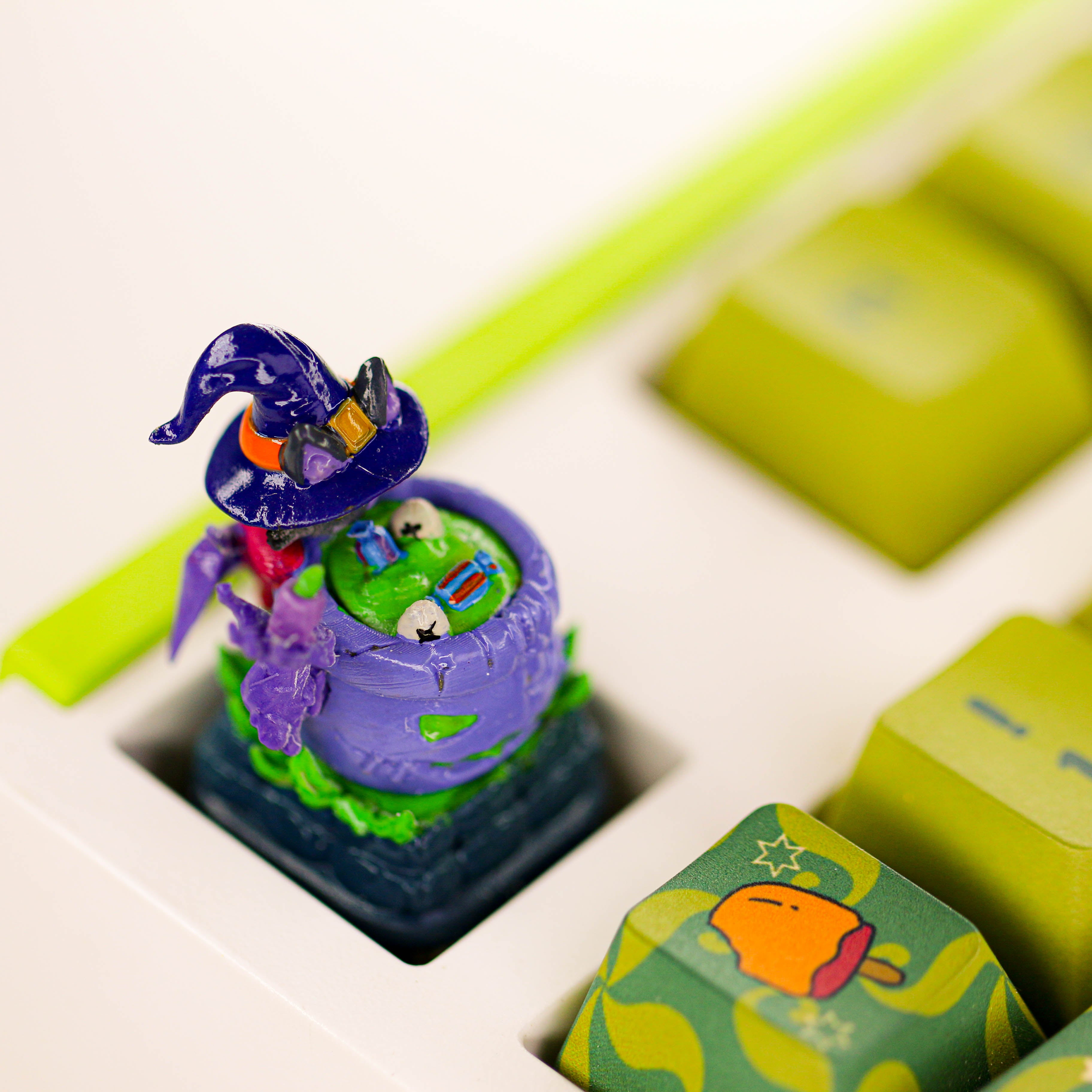 HauntCaps: Halloween Artisan Keycap Set