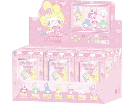TOPTOY x MY MELODY 50th Anniversary Milk Candy Series Plush Keychains Gift Blind Box