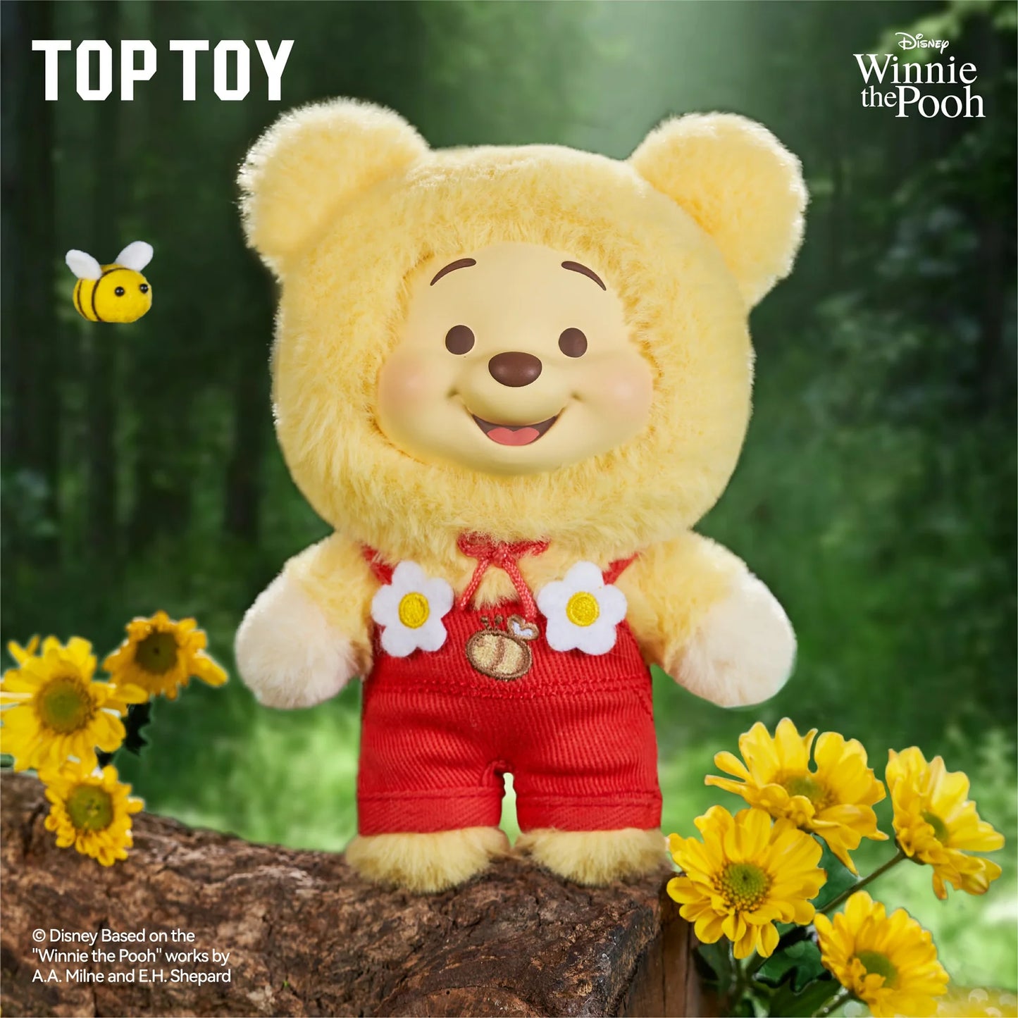 TOPTOY x DISNEY Winnie the Pooh Candy Series Plush Blind Box