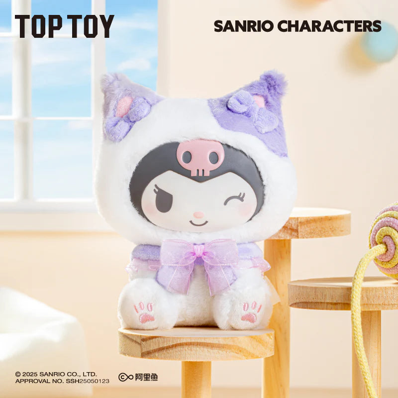 TOPTOY x SANRIO Play with Kittens Series Plush Keychains Gift Blind Box