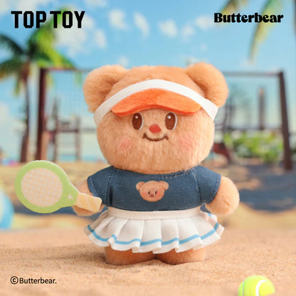 TOPTOY x Butter Bear Versatile Wardrose Plush Keychains Gift Blind Box
