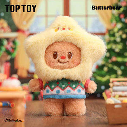 TOPTOY x Butter Bear Versatile Wardrose Plush Keychains Gift Blind Box