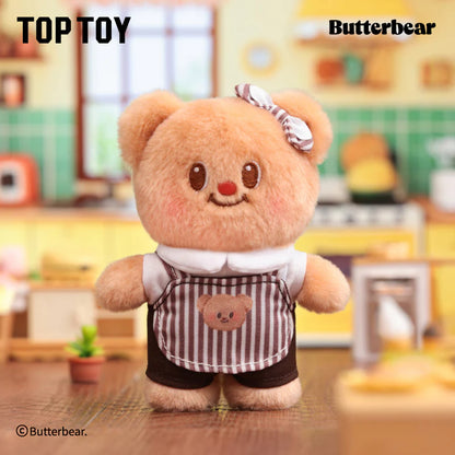 TOPTOY x Butter Bear Versatile Wardrose Plush Keychains Gift Blind Box
