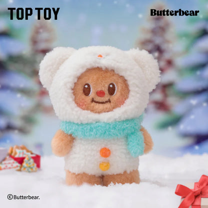 TOPTOY x Butter Bear Versatile Wardrose Plush Keychains Gift Blind Box
