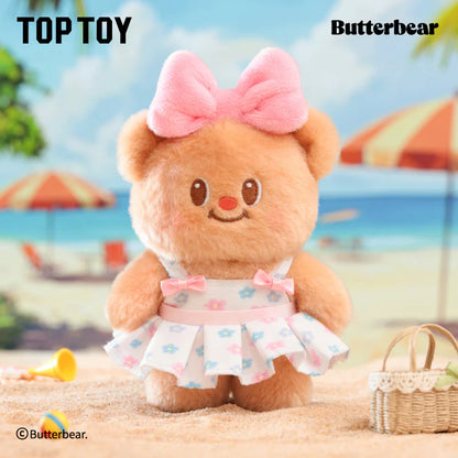 TOPTOY x Butter Bear Versatile Wardrose Plush Keychains Gift Blind Box