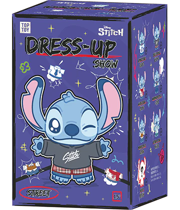 TOPTOY x DISNEY Stitch Dress Up Show Series Plush Gift Blind Box